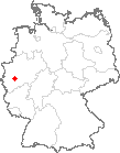 Karte Burscheid, Rheinland